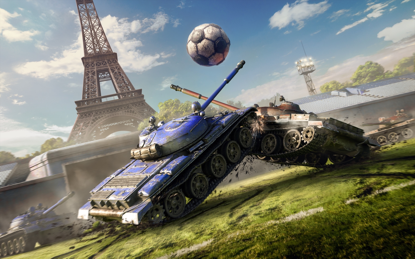 World Of Tanks Tank Football16 モード 開催決定 Game Watch