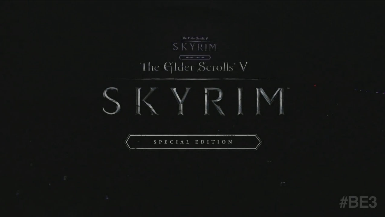 Bethesda速報 The Elder Scrolls V Skyrim Special Edition を発表 Game Watch