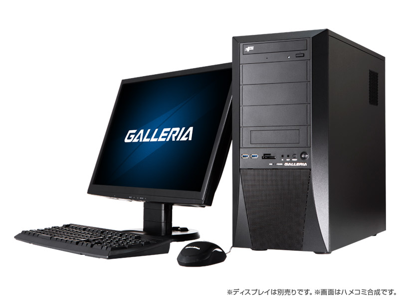 ゲーミングPC GALLERIA デスクトップ NVIDIA GTX1060