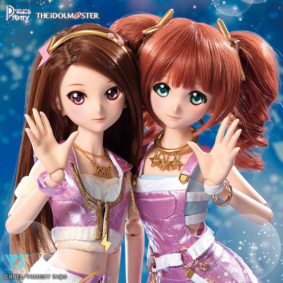 アイマス」の水瀬伊織と高槻やよい、ドール「ドルフィードリーム」最新