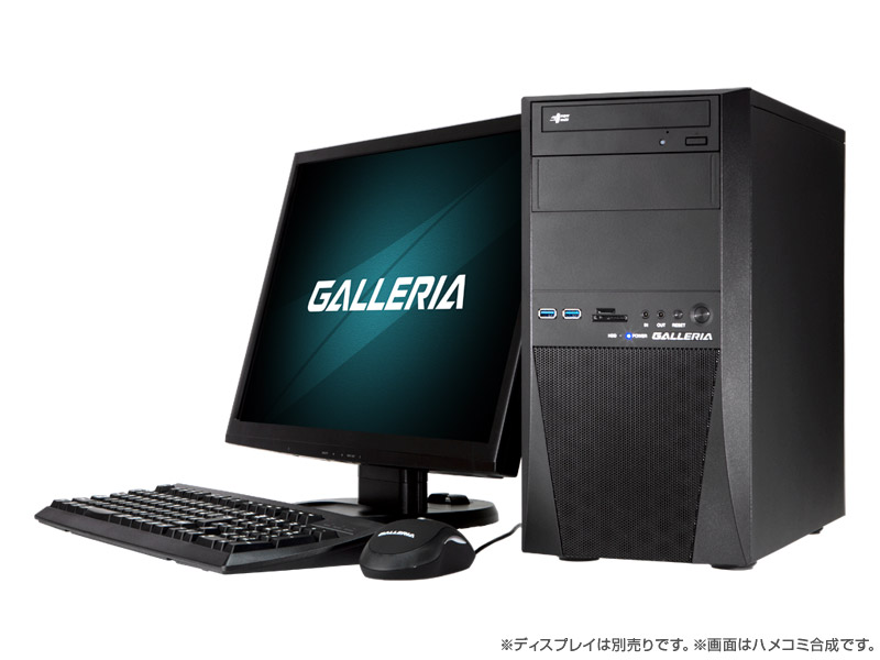 GALLERIA HX- M デスクトップ ミドルタワーPC-