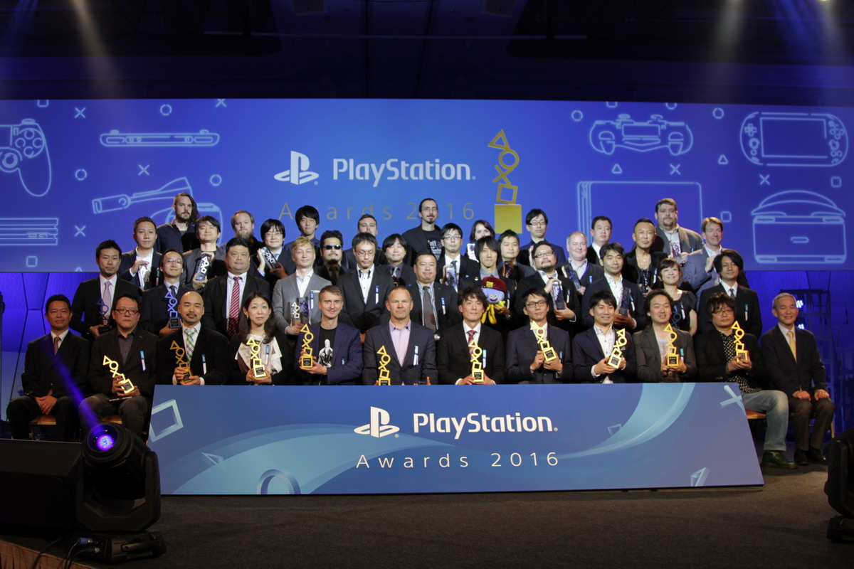 PlayStation Awards 2016」。「ペルソナ5」など10タイトルがGold Prize
