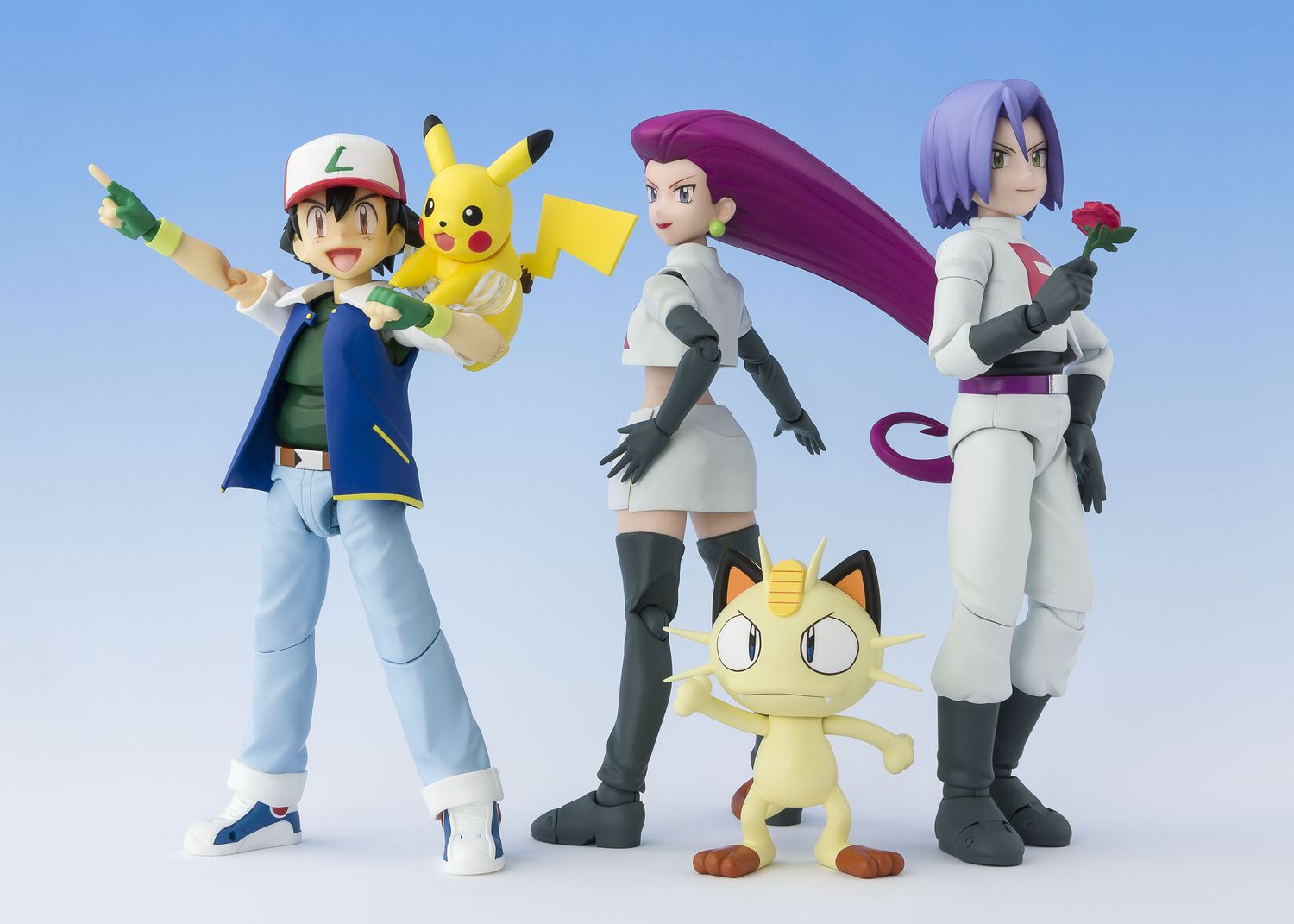 S.H.Figuarts サトシ&ロケット団」予約受付開始！ - GAME Watch