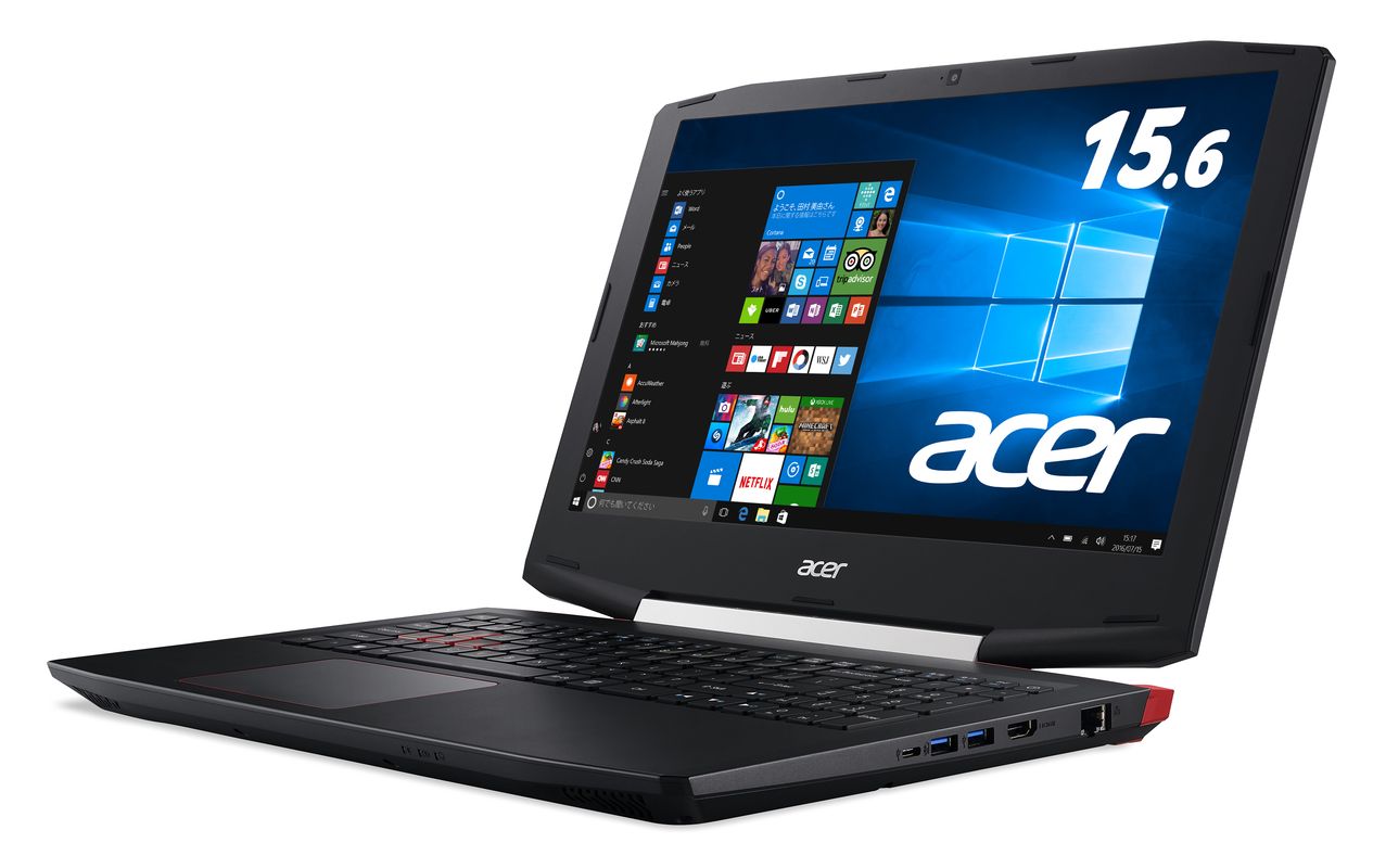 ゲーミングノート　Acer Aspire V 15　フルチューン Acerの新型ゲーミングノート「Aspire VX 15」が「リーグ・オブ