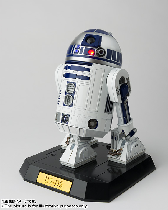 LEDの発光、アームや変形も再現。R2-D2が「超合金」に！ - GAME Watch