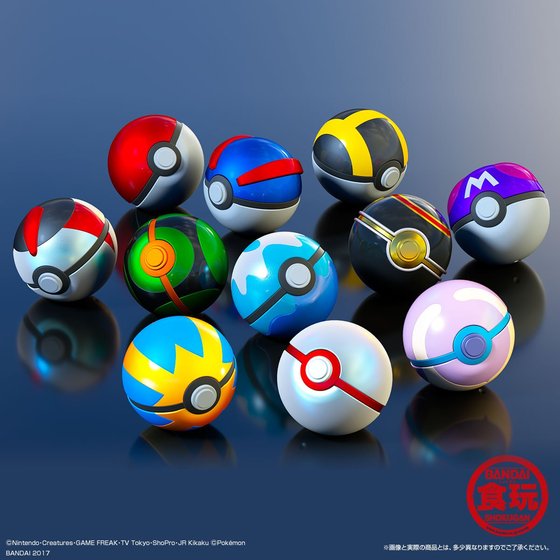 ポケットモンスター」ボールシリーズがプレミアムバンダイに登場