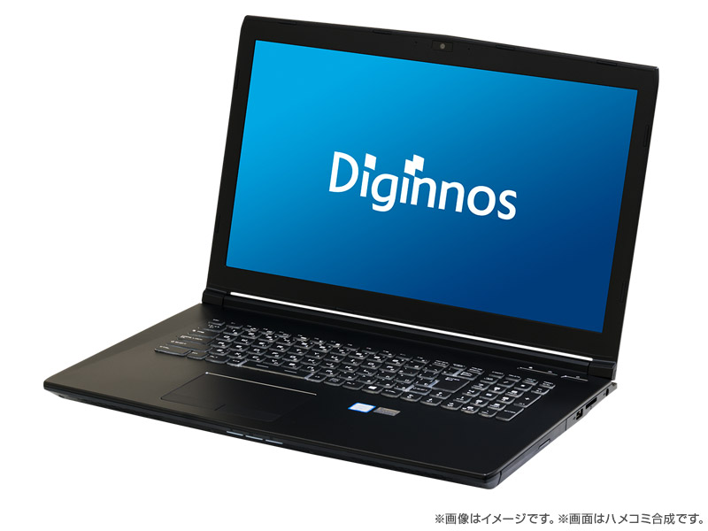 17インチノートパソコン (Diginnos VF-HGK) 17インチノートパソコン