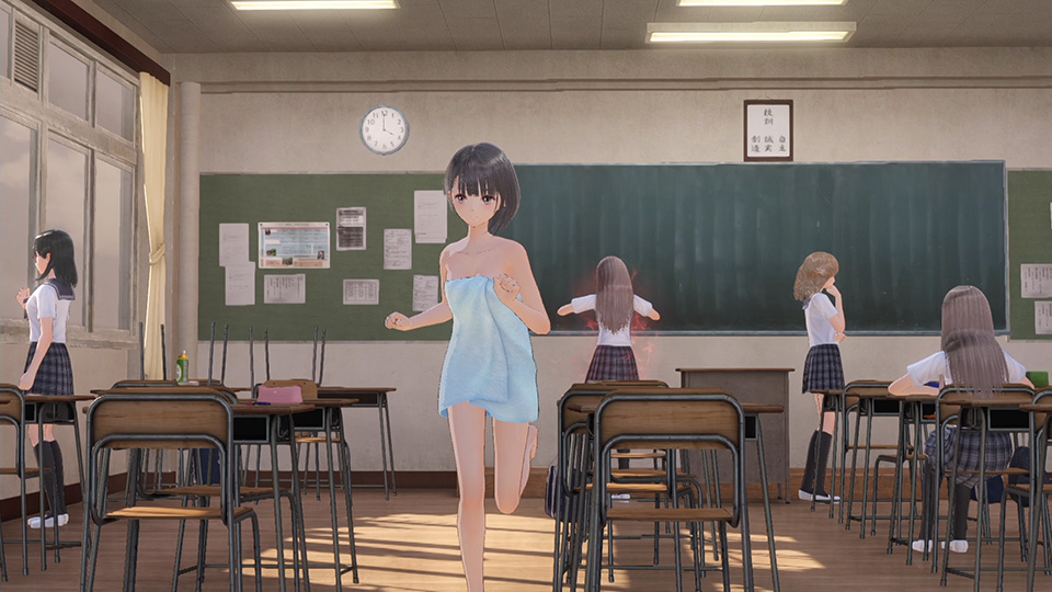 BLUE REFLECTION 幻に舞う少女の剣」、私服とバスタオルのDLC衣装を配信決定 - GAME Watch