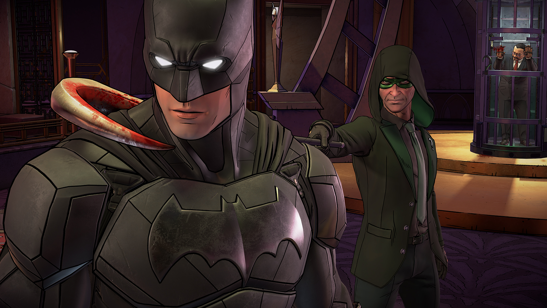 拡大画像 バットマンの新たな冒険 Batman The Enemy Within 1 5 Game Watch