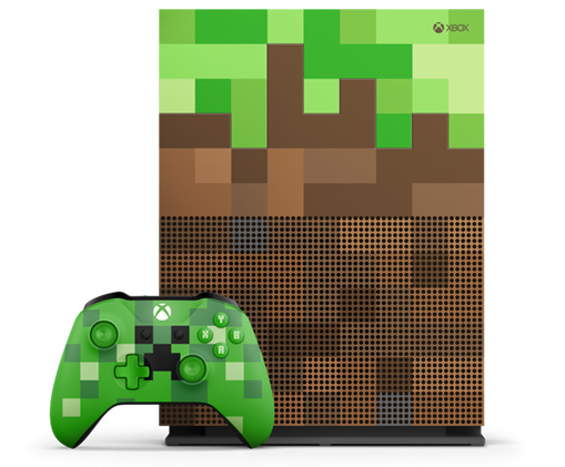 マインクラフト」仕様のXbox One S限定版、海外で10月発売！ - GAME Watch