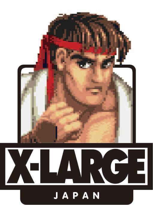 XLARGE×ストリートファイターII」、Tシャツなどを発売決定 - GAME Watch