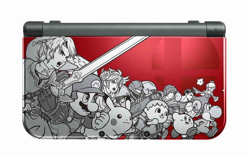 レアNewニンテンドー3DS LL 大乱闘スマッシュブラザーズ エディション-