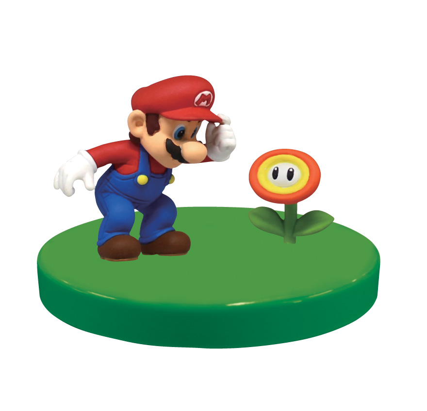 ガチャ「立体マリオコレクション vol.1」、造形の細かいミニフィギュア