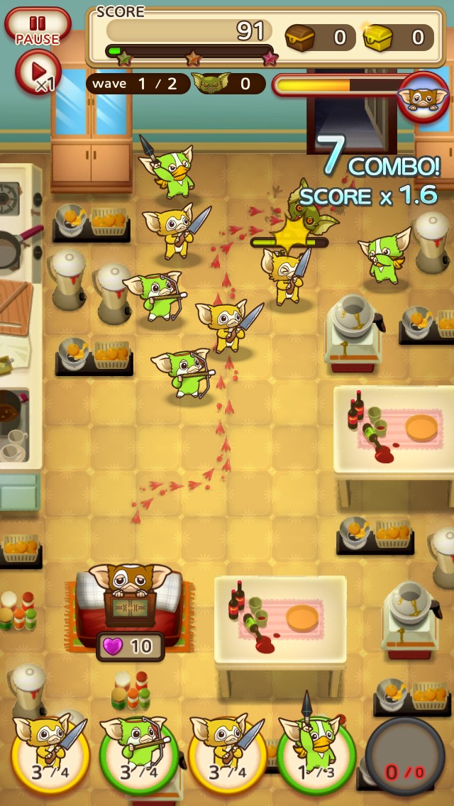 スマホアプリ今日の1本 映画 グレムリン が世紀を超えてゲーム化 はちゃめちゃ グレムリンうぉーず