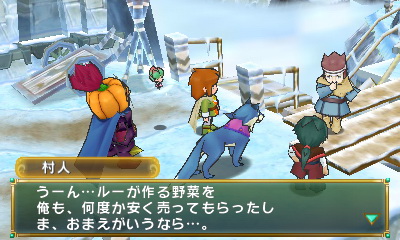 3DS「ポポロクロイス牧場物語」雪の覆われた街などを紹介 - GAME Watch