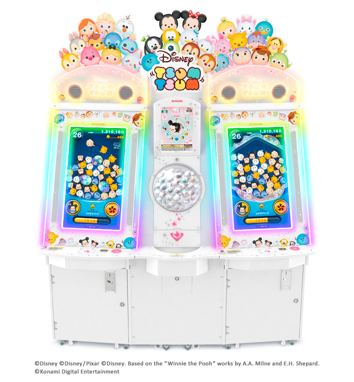 ディズニーツムツムアーケード AC「ディズニー ツムツム」、本日より本格稼働開始 - GAME Watch