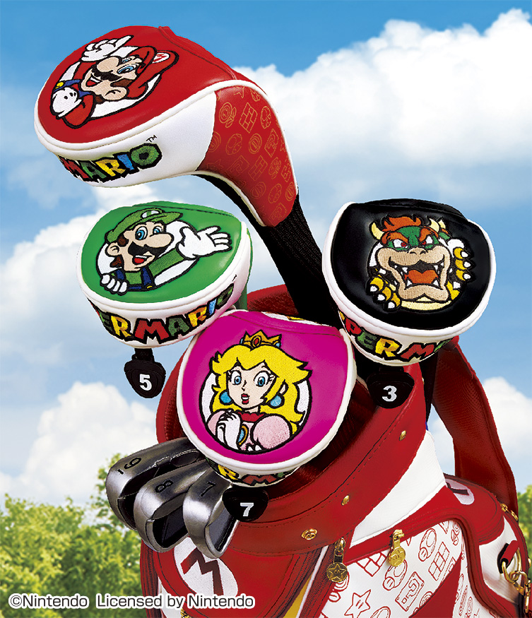 スーパーマリオ」のゴルフクラブ用ヘッドカバーが登場！ - GAME Watch