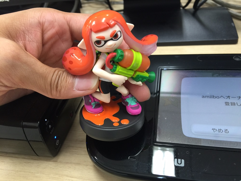 スプラトゥーン」、amiiboでさっそく遊んでみた！ - GAME Watch