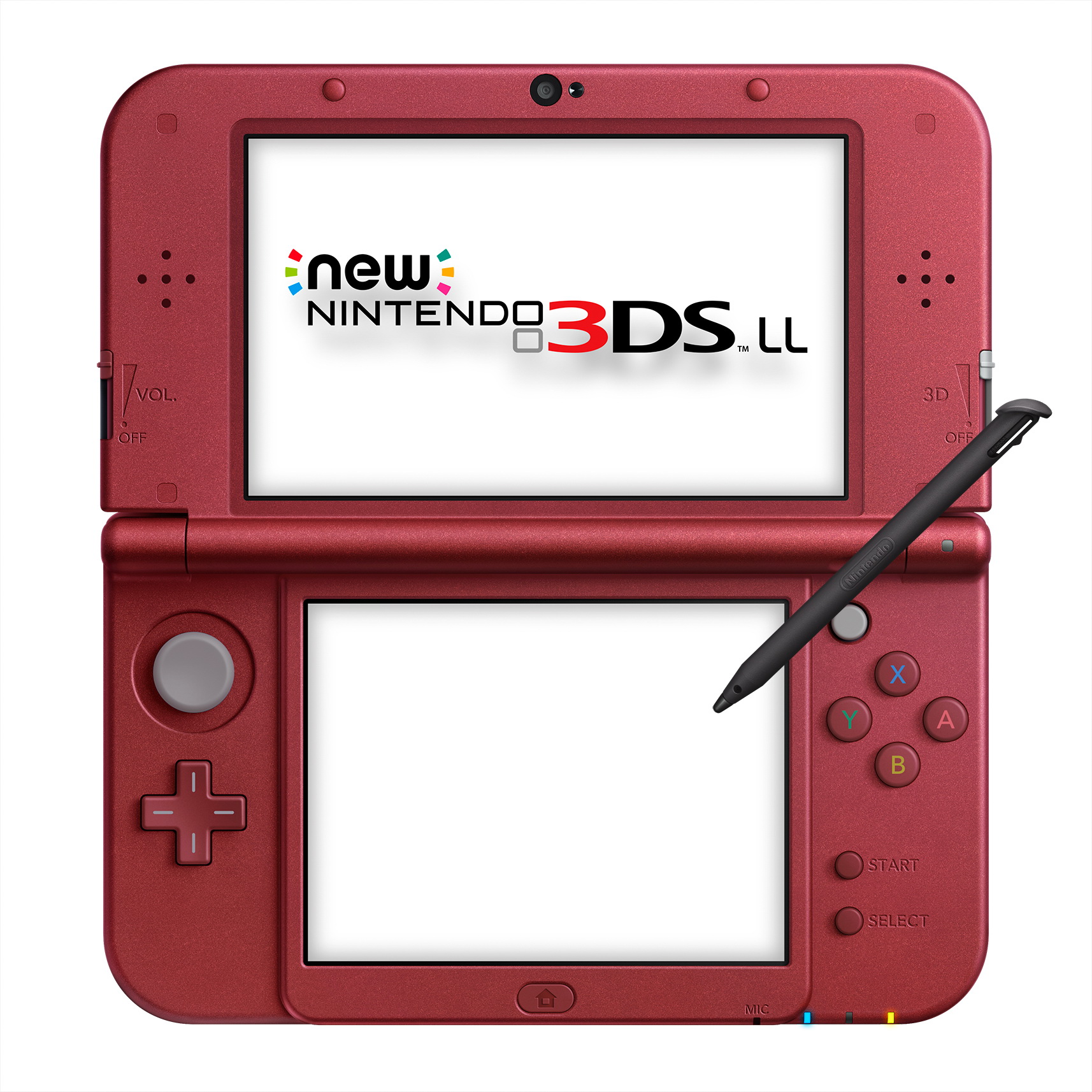 Newニンテンドー3ds Llにメタリックレッド登場 Game Watch