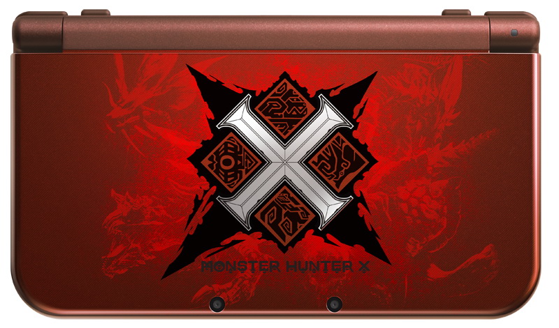 NEWニンテンドー3DS LL モンスターハンタークロス ハンターライフ スタ…