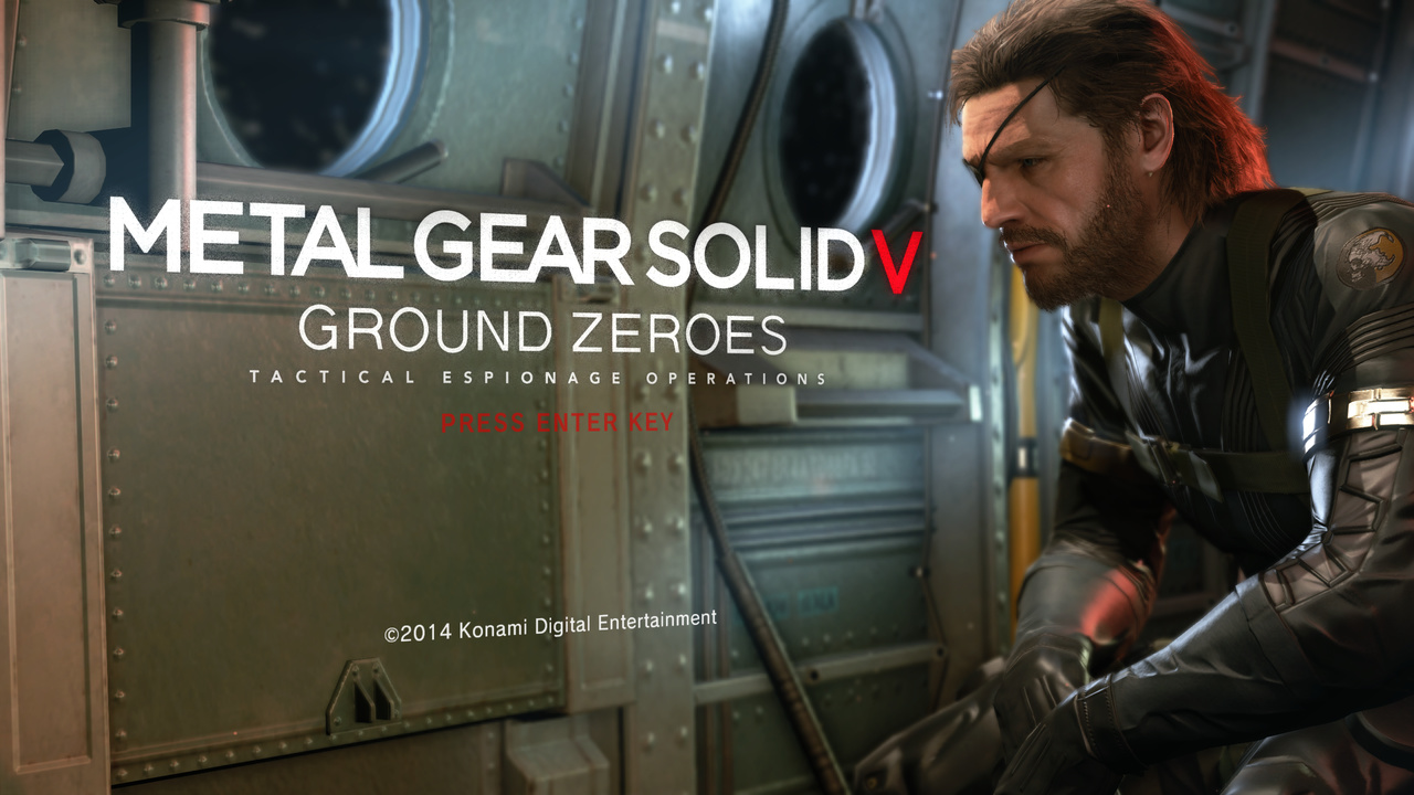 Windows 10 検証】「METAL GEAR SOLID V: GROUND ZEROES」 国産