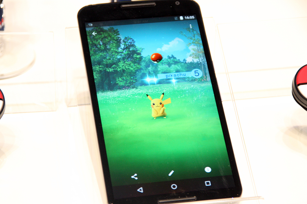 現実世界にポケモンが現われる！ スマホでポケモンを集める「Poké