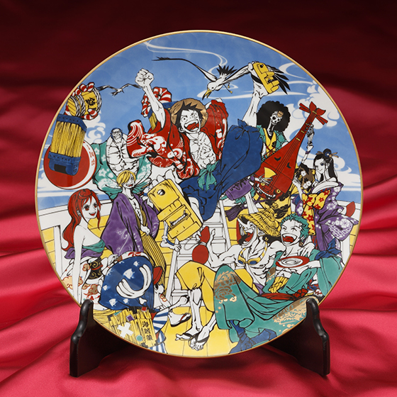 1点のみ! 有田焼Japan 19cm皿4枚新品☆定価37400 ワンピース」の“新世界編の幕明け”が有田焼の大皿に！ - GAME Watch