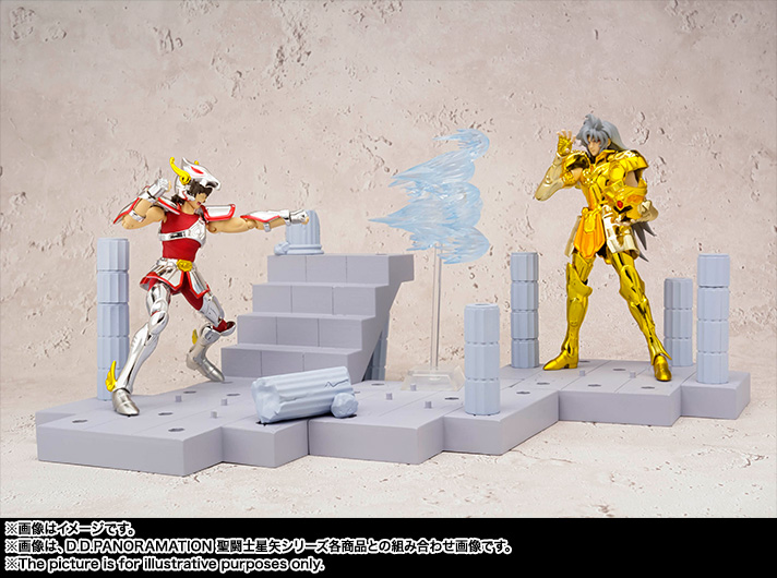 聖闘士星矢」アクションフィギュア新シリーズ「D.D.PANORAMATION」始動