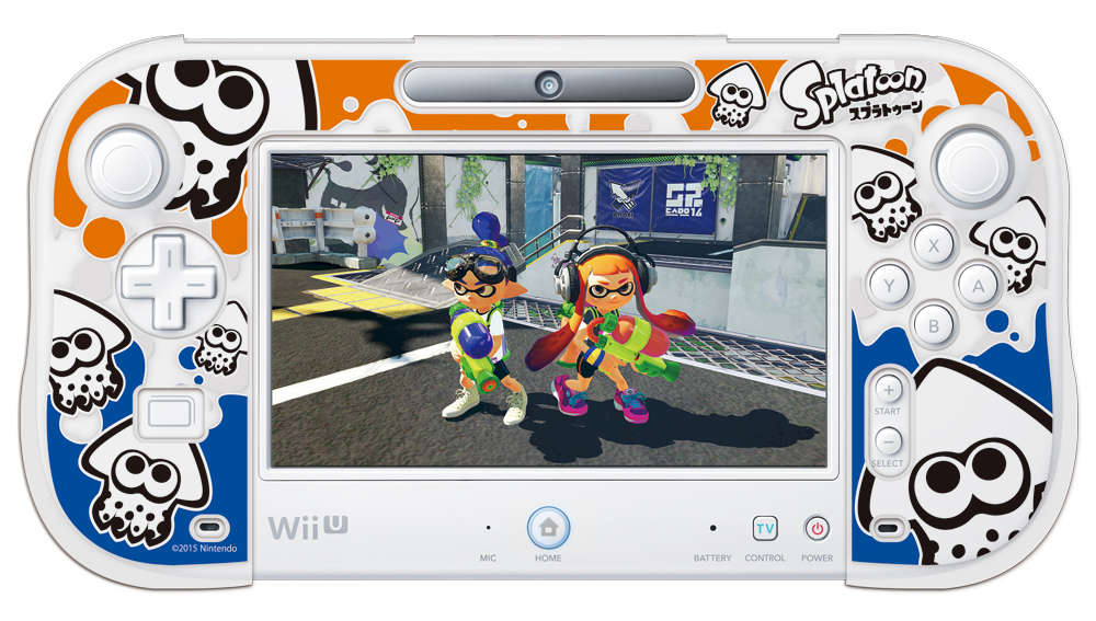 Wii U GamePad向け「Splatoon」シリコンカバーが再販 - GAME Watch