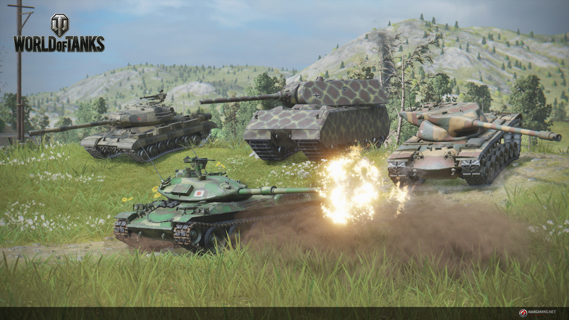 Ps4 World Of Tanks 日本戦車技術ツリーを追加 Game Watch