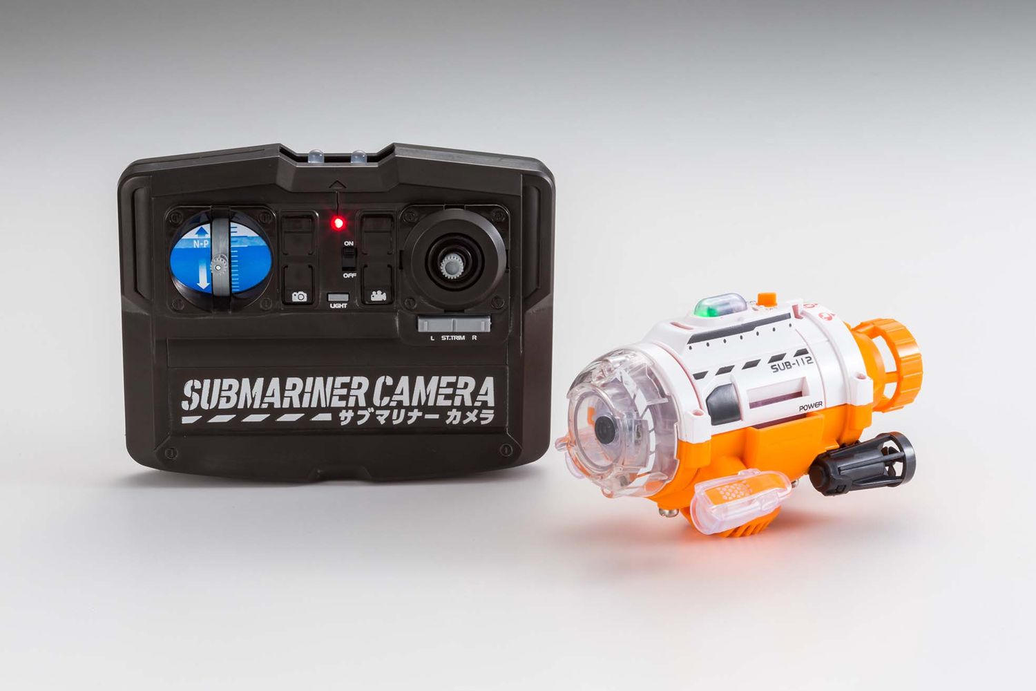 水中撮影ができるカメラ付き潜水艦「サブマリナーカメラ」 - GAME Watch