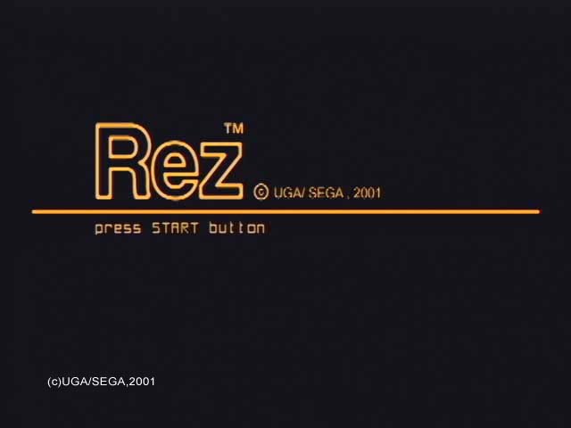 PS2/DCゲームレビュー「Rez」