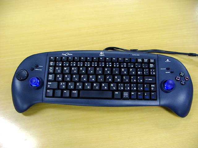 ロジクール、PS2オンラインゲーム用キーボードコントローラ「NetPlay 