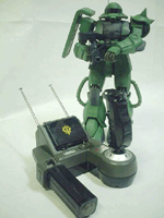 BANDAI RC テックロイドシャア専用ザク\u0026量産型ザク  ラジコン