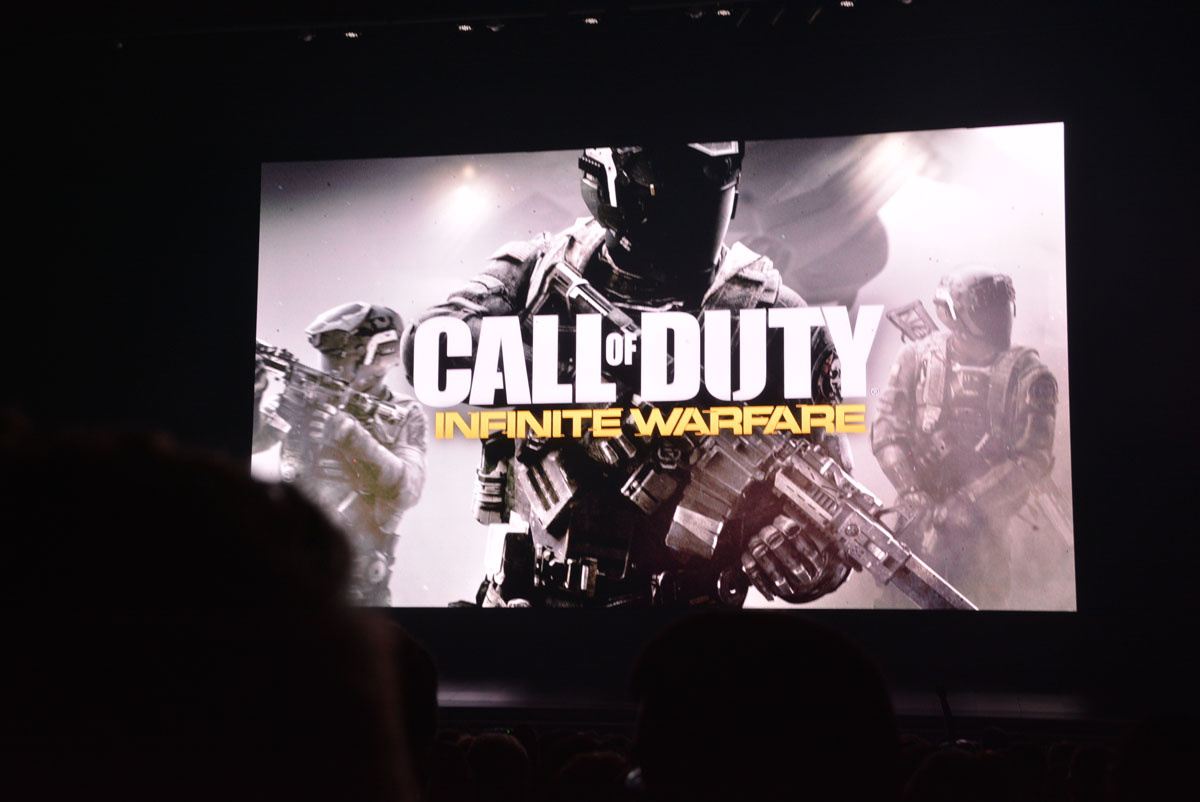 拡大画像 最新作は宇宙戦闘機での戦い Call Of Duty Infinite Warfare 1 16 Game Watch