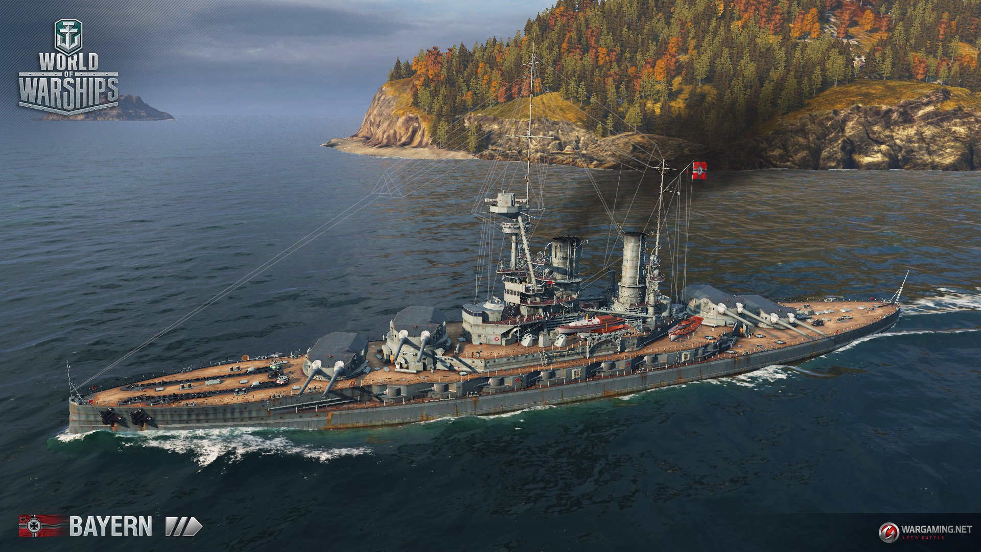 拡大画像 インタビュー ドイツ戦艦ツリーついに実装 World Of Warships インタビュー 6 14 Game Watch