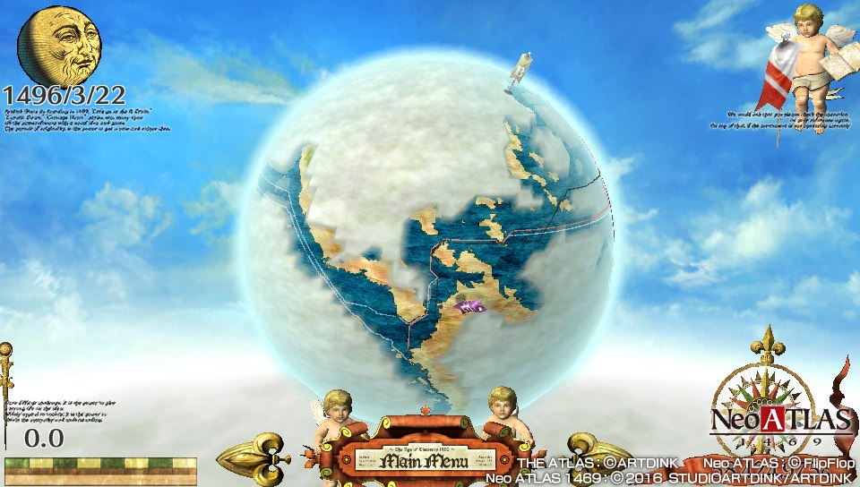 拡大画像 特別企画 大航海時代の 世界地図 作成に励む Neo Atlas 1469 をプレイ 28 Game Watch