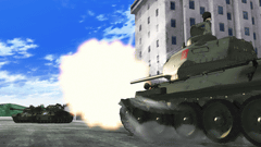 ガルパン Wot連載 第10回 やられた車輌はシベリア送り25ルーブルよ T 34 85 を Wot で動かす ガールズ パンツァー 好きなら World Of Tanks に来い Game Watch