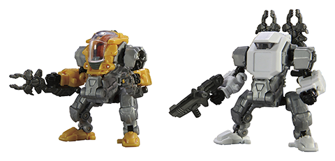 変形合体 パワードスーツ ダイアクロン 新アイテムは工作機と練習機 Game Watch