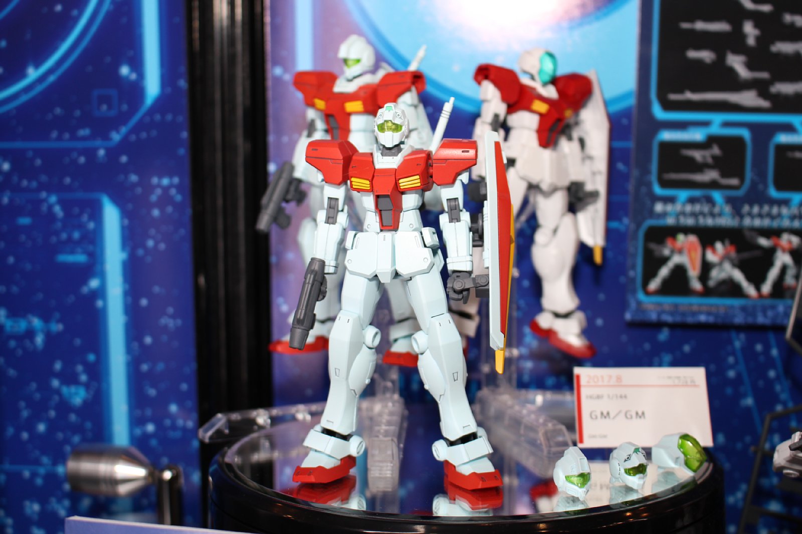 拡大画像 静岡ホビーショー ガンプラフィギュアの進化系 チナッガイ はいぱーギャン子登場 9 14 Game Watch