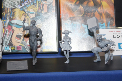 ワンフェス17夏 Rcベルグの新作は レンタヒーロー ほか セガのメガドライブ人気作品を立体化 Game Watch