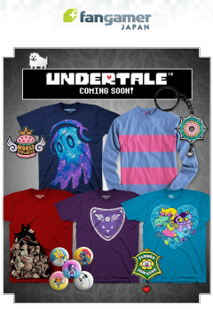 米fangamerが日本展開を開始 Undertale 一部グッズの国内配送が実現 Game Watch