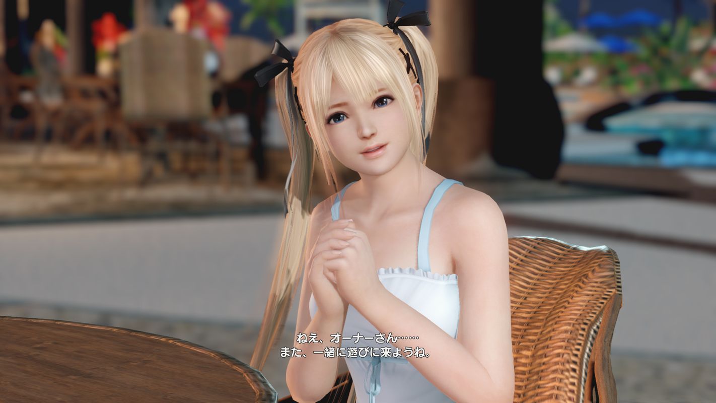 拡大画像 Pc向けバカンスゲーム Dead Or Alive Venus Vacation マリー ローズ ほのか ヒトミの最新スクリーンショットも公開 2 13 Game Watch