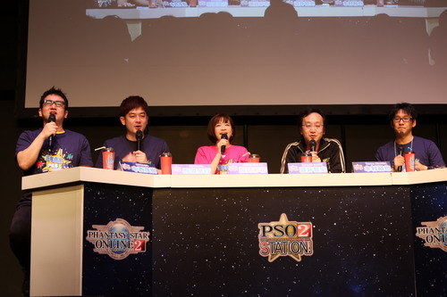 セガフェス Pso2ステーション でアップデート情報を公開 悠木碧さんが 爆破したいのは竹書房 Game Watch