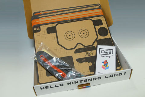 Nintendo Labo の ロボットキット を作ってみたレポート Game Watch