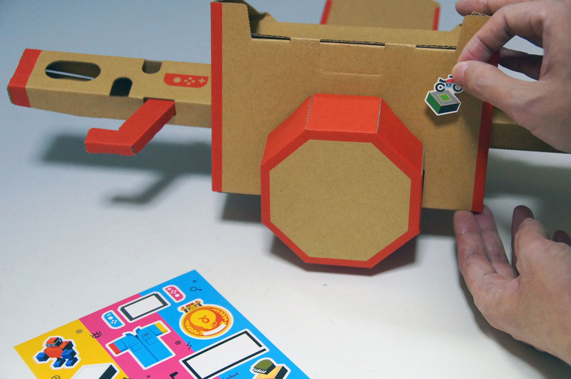 画像 デコって自分だけのtoy Conに Nintendo Labo デコるセット を実際に使って試してみた 使って試してみました ゲームグッズ研究所 9 17 Game Watch