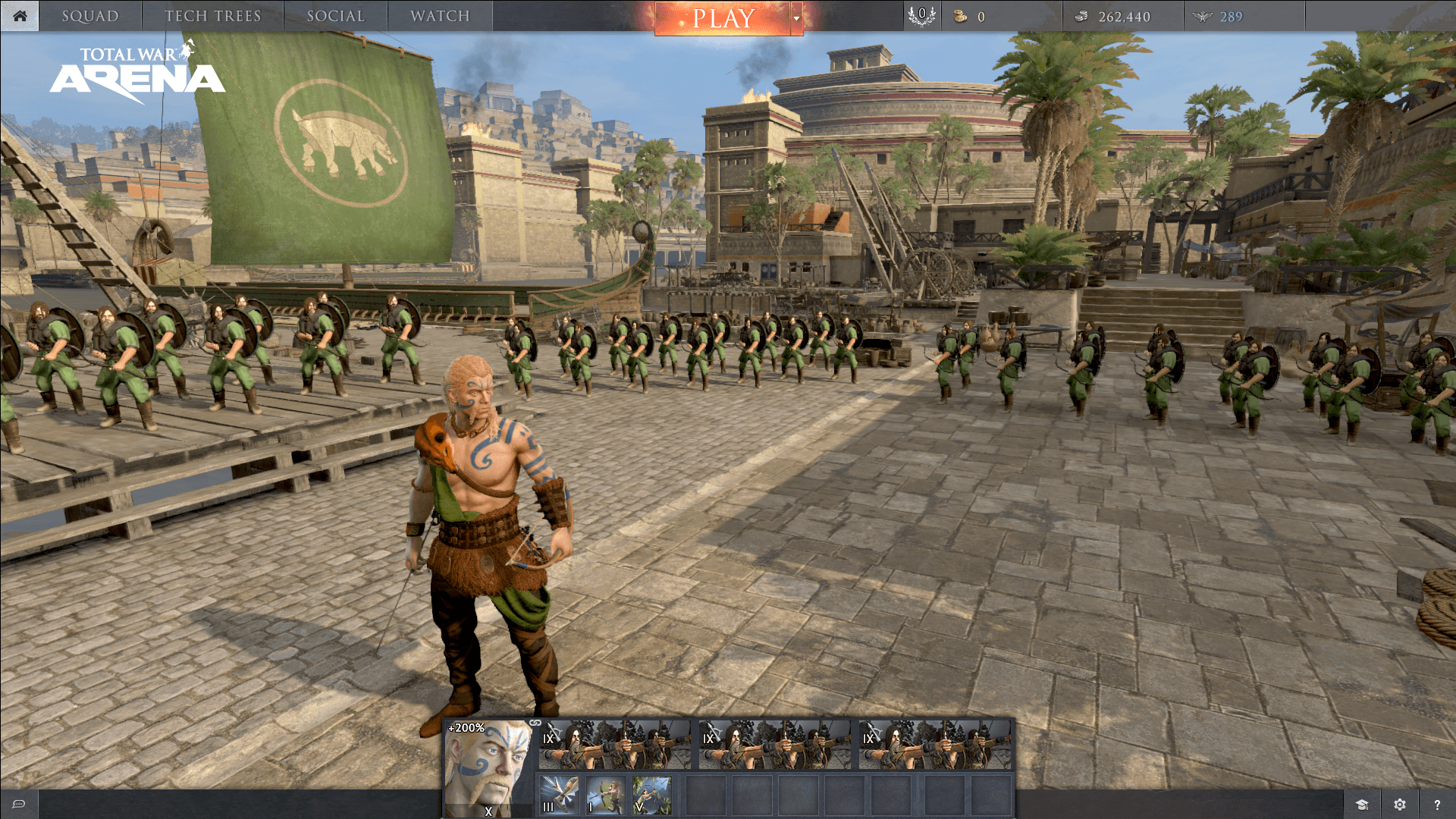 拡大画像 Total War Arena にカエサルを下したエブロネス族の王 アンビオリクス が登場 4 4 Game Watch