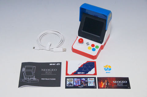 あの頃の僕らの100メガショック Neogeo Mini 開封レポート Game Watch