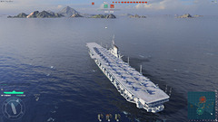 World Of Warships 孤高の存在 空母 に大胆なリデザインを実施 Game Watch