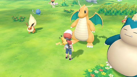 ポケットモンスター Let S Go ピカチュウ Let S Go イーブイ Pokemon Go で捕まえたポケモンが集まる Goパーク などを紹介 Game Watch